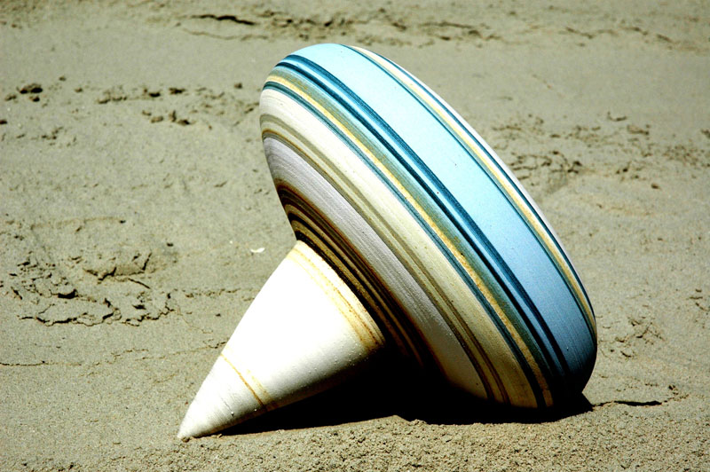 tol blauw groot